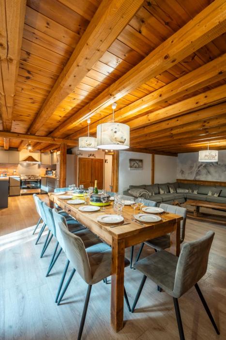 2AlpesChalets - Chalet Marie 1 - Standing et Sauna au pieds des pistes