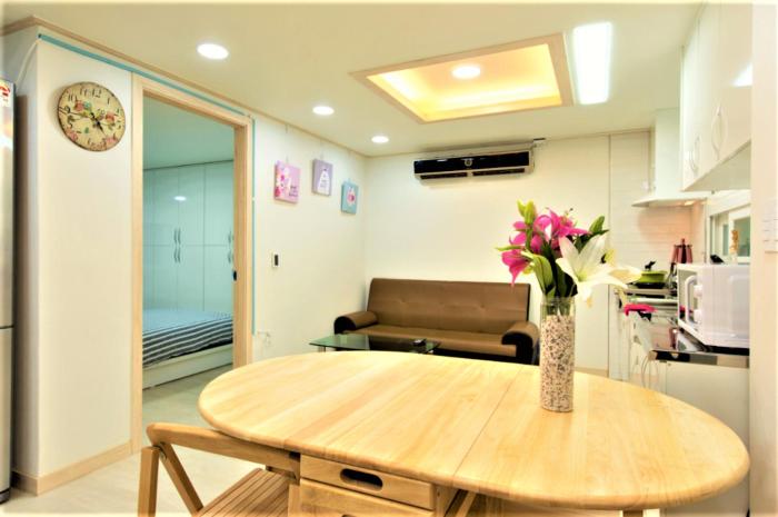 서울 홍대 다정게스트하우스 홍대입구역7번출구 넓은공간 단독전체사용 파티가능