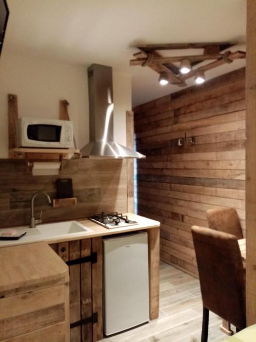 Le paon de bois avec bain nordique