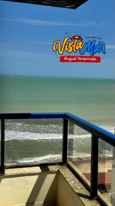 Apartamento Vista Mar 806 - 3 quartos ,2 garagens, prédio frente mar-quiosque 8, elevador ,portaria 24 e internet