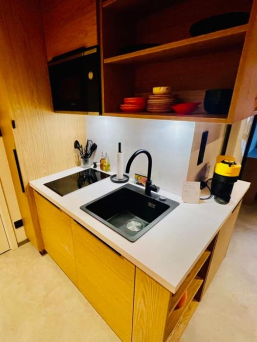 Blue Dream! Pedestrian center near Lake and Ski