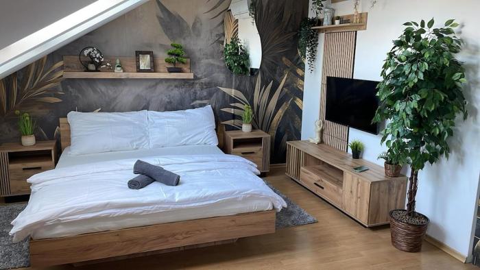 Stairs to heaven - attic apartment in the center of Brno