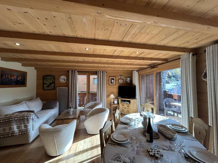 Appartement cosy 4 pièces avec linge inclus, pour 6 personnes à Méribel, proche des remontées mécaniques - FR-1-180-621