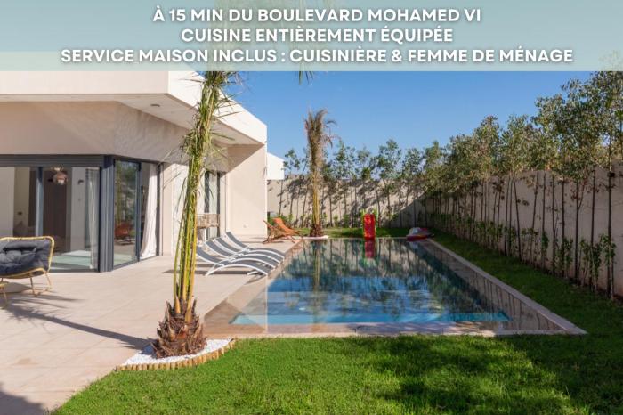 Villa Wimiliim - Piscine et jardin Privée Sans vis-à-vis Wifi HD