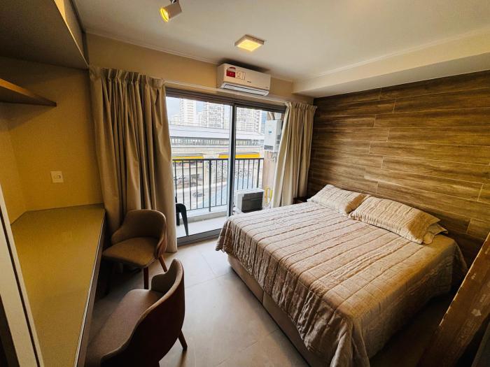 Studio alto padrão Berrini - Design e conforto