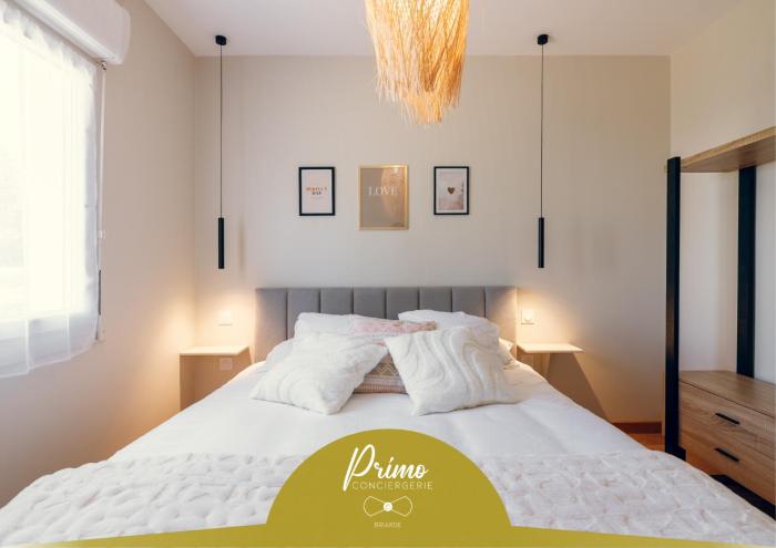 Lélegant, climatisé et rénové - Apparthôtel Chez MV