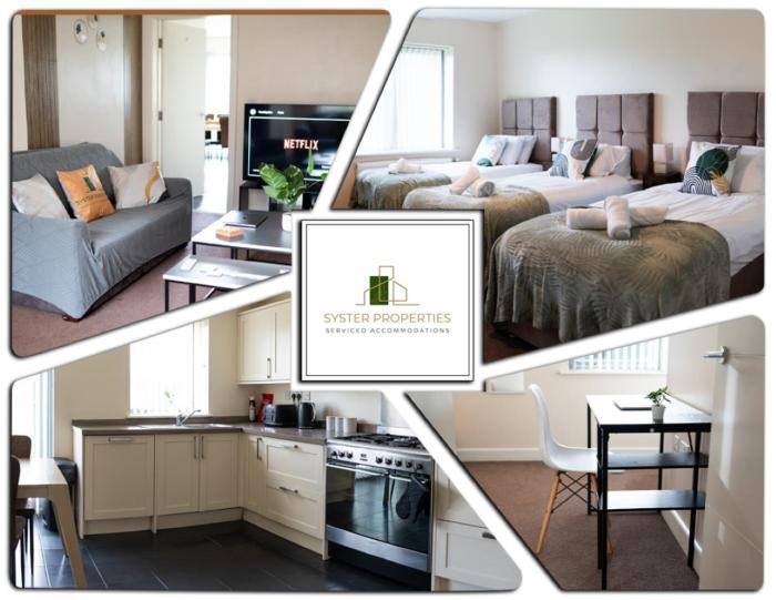 Syster Properties Stunning Apartment for Contractors and families