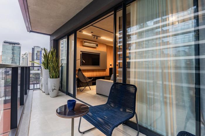 Duplex Luxuoso 105m2 na Faria Lima 2Q 2 Vagas