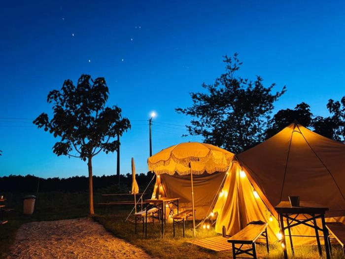 O Pedrouzo Pilgrim Camp