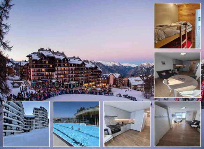 Très beau studio pieds des pistes tout rénové