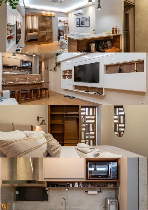 Apto Moderno com Ar e Wi Fi a 2 Minutos da Praia de Copacabana