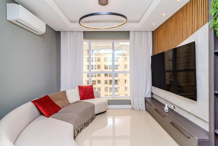 LUXO 3 Suítes 500m Praia Churras Meia Praia