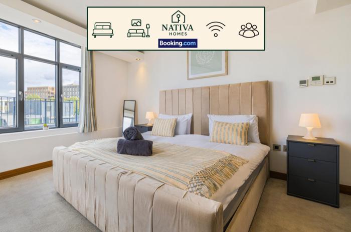 Spacious 2BR, 2BA Apt By Nativa Homes Short Lets & Serviced Accommodation Harrow With Fast WiFi, Kitchen