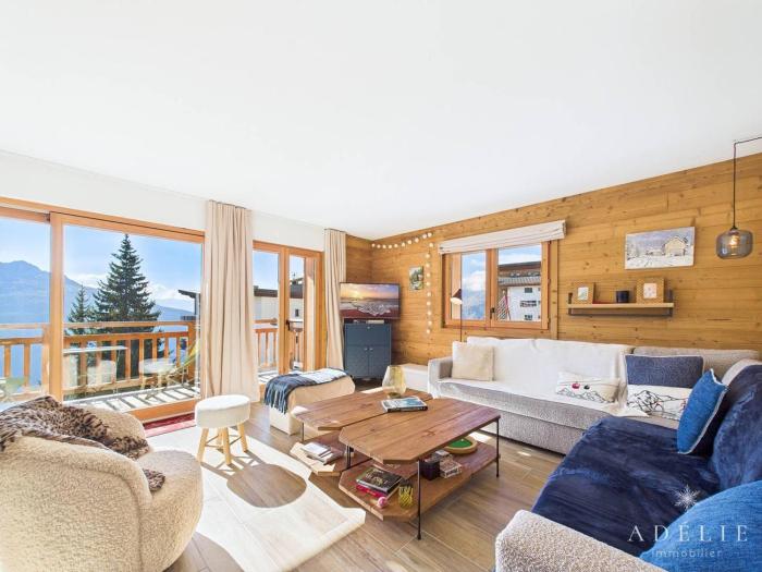 Appartement 8 pers, balcon, parking, proches pistes et commerces - FR-1-398-684