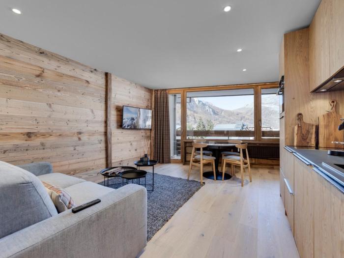 Charmant Appartement Centre Val dIsère - 4 Pers, Balcon, WiFi - FR-1-567-130