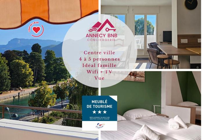 Le BelVue, 5 pers, Hyper Centre vue lac