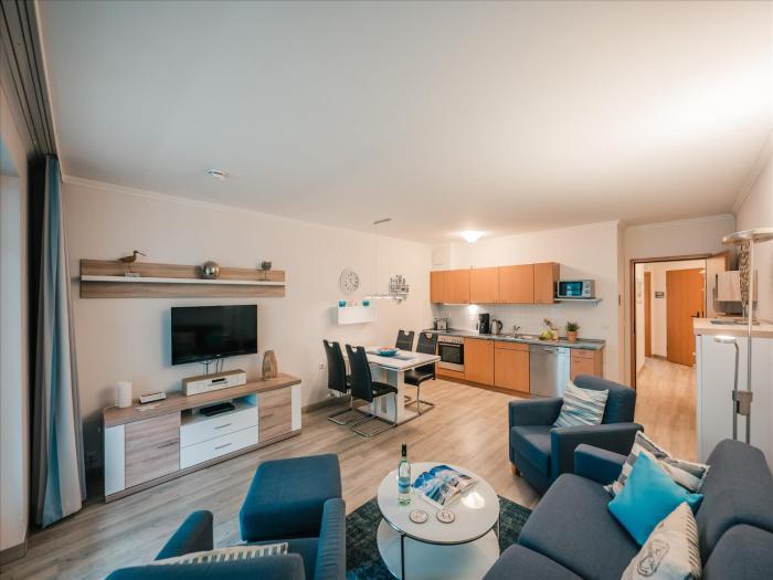 Dünenpark Binz - Komfortplus Ferienwohnung mit 1 Schlafzimmer und Balkon im Obergeschoss 205