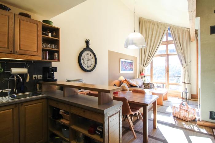 Residence Terrasses Eos, T2 48m2 Sud, Vue Montagne, avec Cheminee, Parking, Piscine