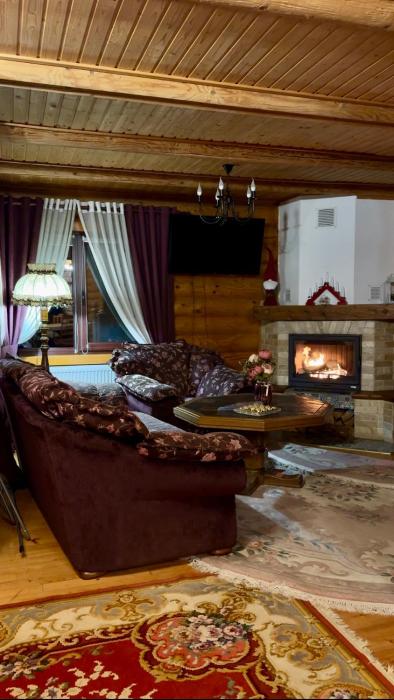 Cottage PolyaNitsa окремий котедж з каміном