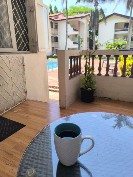 Poolside Apartment Bliss by the Pool Goa