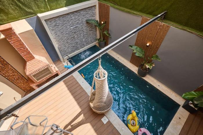 luxueux duplex avec piscine privée