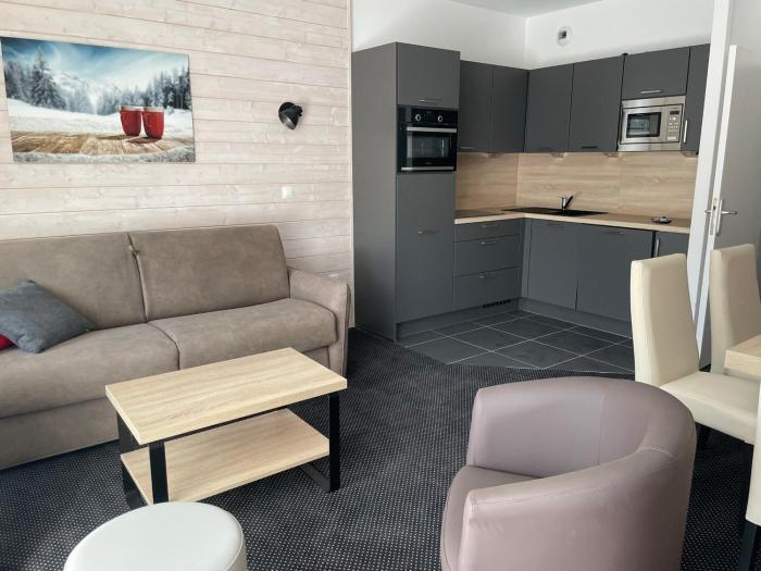 Studio à Gourette, 6 pers, piscine, animaux admis - FR-1-860-26