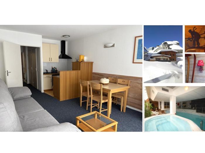 Gourette Studio 4 pers, Vue Pistes, WIFI, Animaux admis - FR-1-859-16