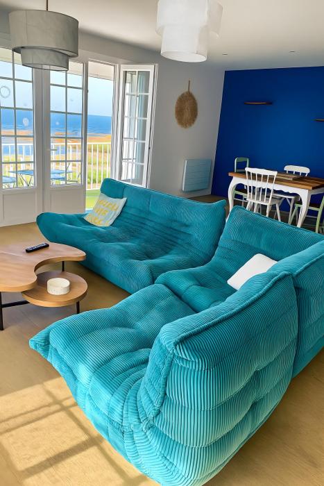 Les Sables Pailletés 4p - face mer