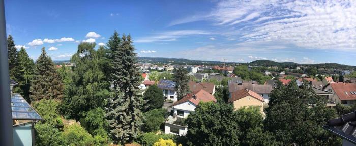 Appartement mit Panoramablick über Aschaffenburg