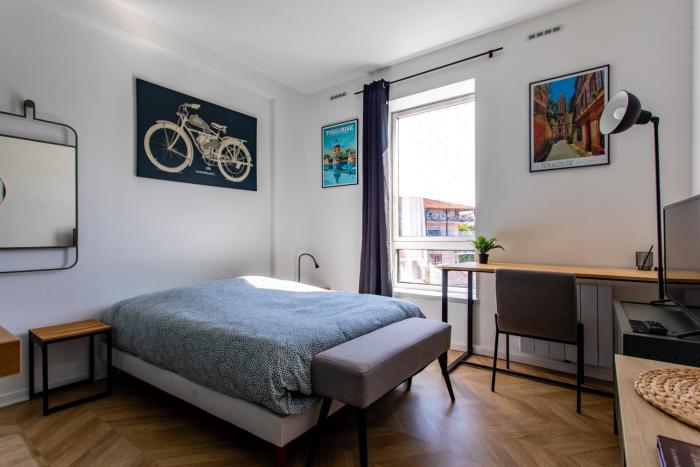 Cocon Moderne Compans Caffarelli - Métro, Charme & Confort