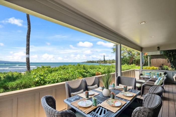 Kahana Village 31 · KHV 31 Spacious Direct Oceanfront 3BD Condo