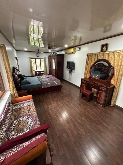 Premium 1-BR Stay with Terrace & Parking