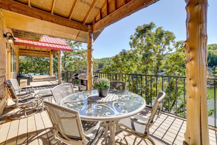 Grand Lake Waterfront Getaway with Boat Slip!