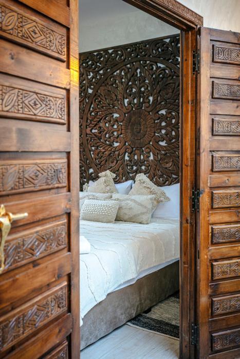 Riad 3ch, proche Médina, résidence avec piscines