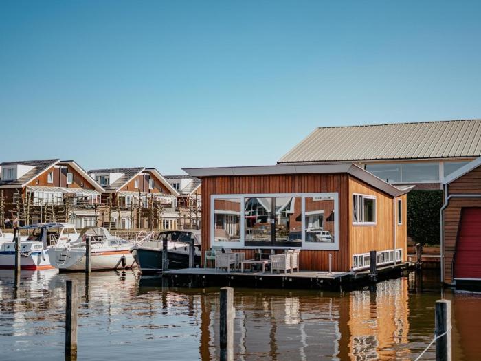 Houseboat in Netherlands with Private Dock