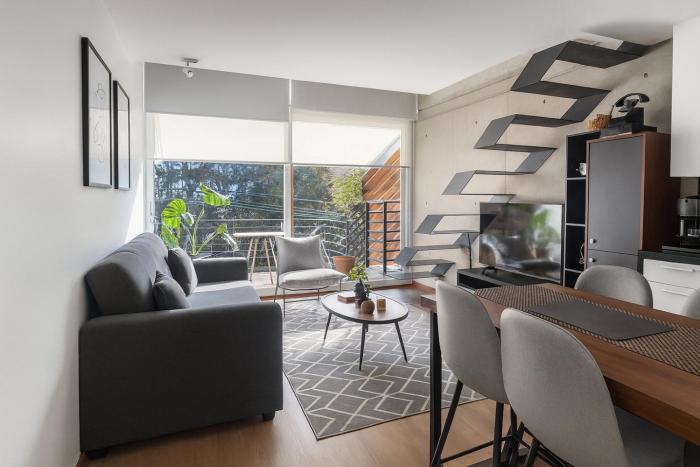 Luxury Loft en el corazón de Providencia - piscina y parking gratis