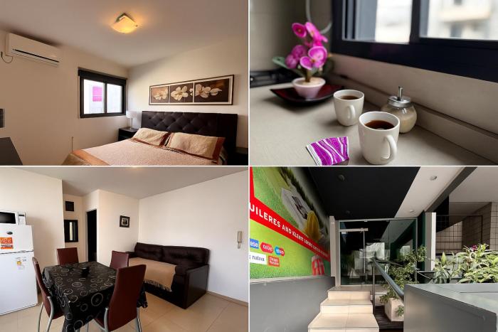 depto a 1 cuadra de peatonal, luminoso con pile y cochera