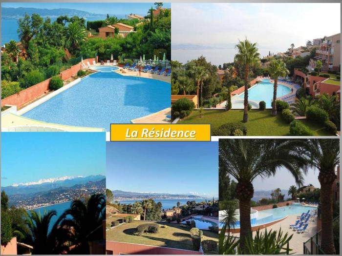 Appartement 6 personnes - vue mer Baie de Cannes - Théoule sur mer - BESNARD