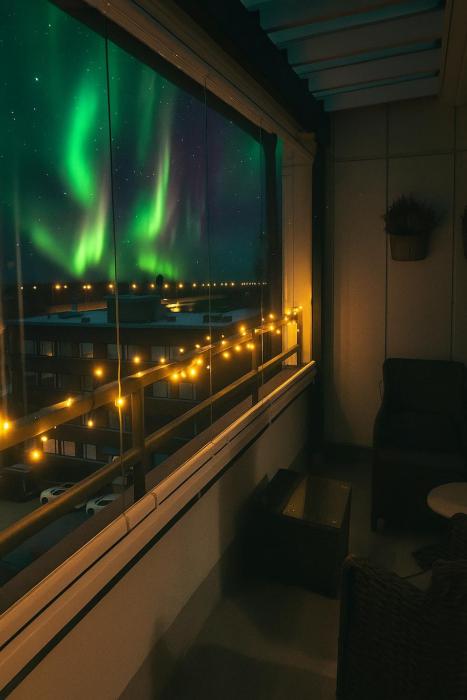 City Apartment Arctic Aurora