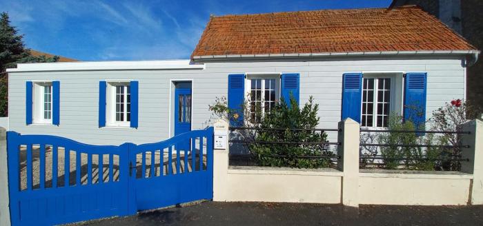 maison 5 pers - 400 m de la plage - sword beach - 4 vélos