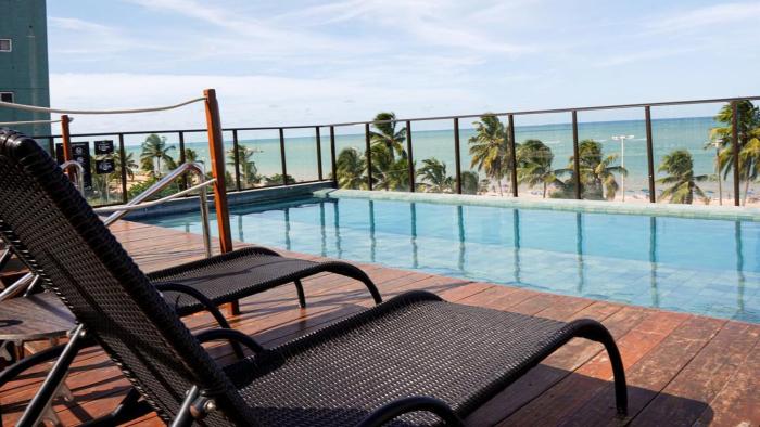 infinity at the sea hotel beira mar com cozinha equipada cabo branco