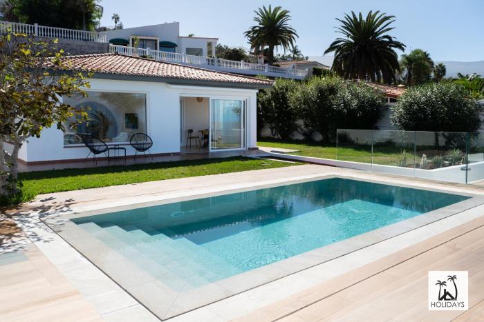 Villa Tulipan Sunset con piscina climatizada