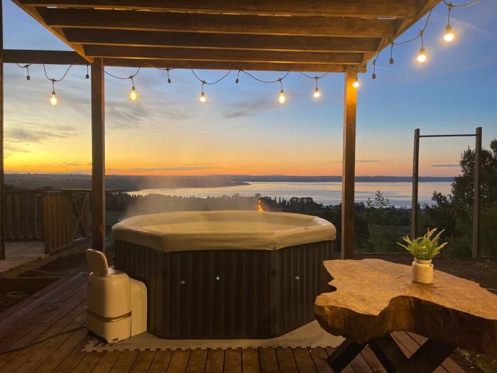 Cabin with Jacuzzi