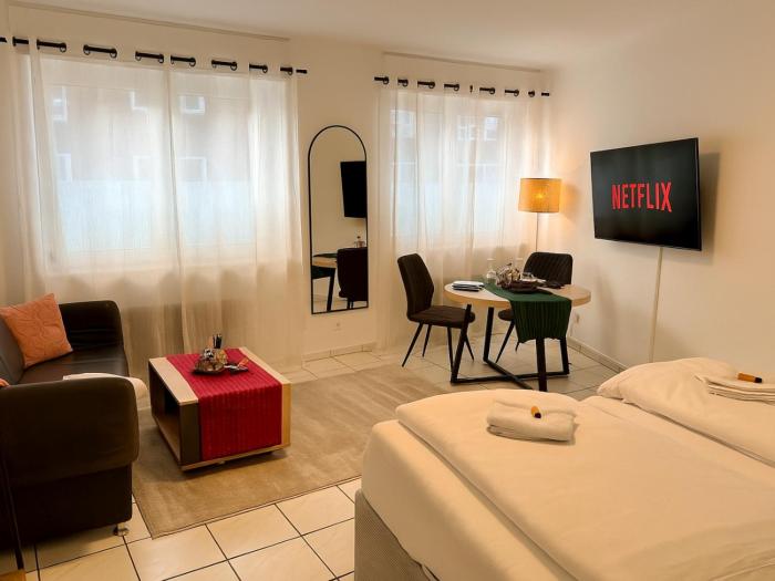 Modernes Studio im Herzen von Würselen, gemütlich, zentral & mit Netflix