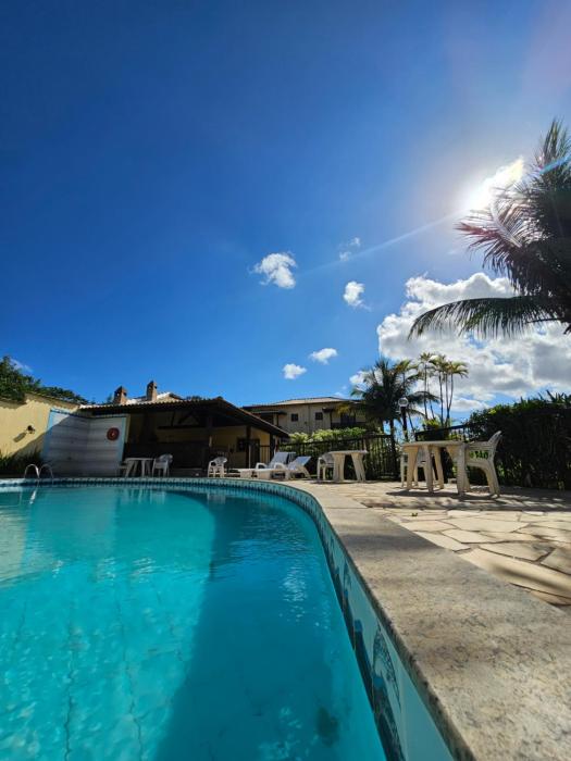 Apartamento com 2 suítes com ar condicionado, piscina, churrasqueira e sauna