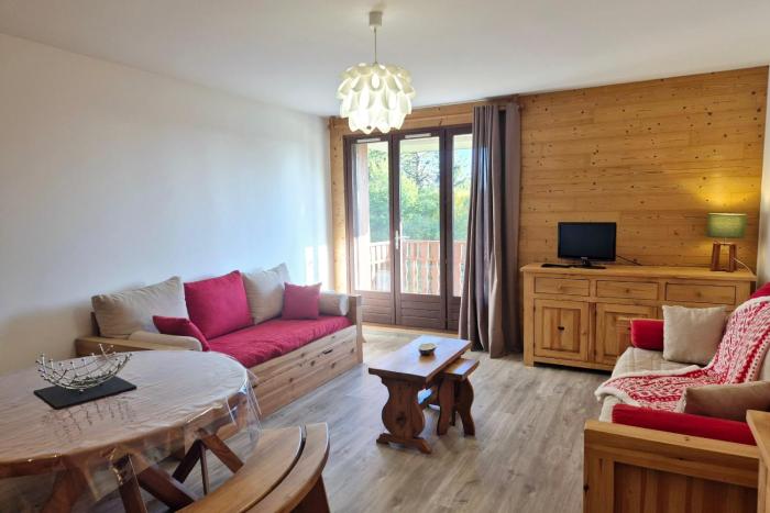 Séjour nature et ski au Revard Terrasse plein sud accès pistes