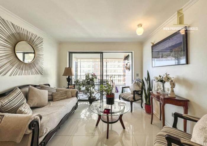 Amplio y cómodo depto para 6 personas con vista al mar y piscina 26