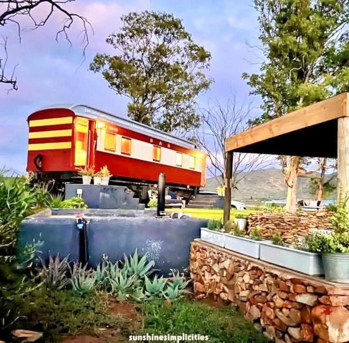 The Red Caboose Train Carriage