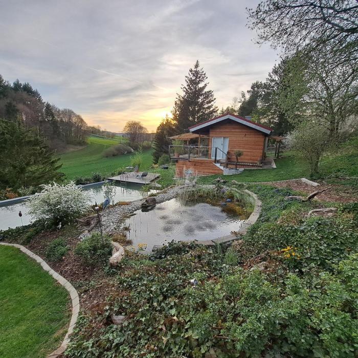 Alb Chalet mit Naturschwimmteich