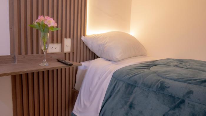 Urban Capsule Room Shared Bathroom rooftop views